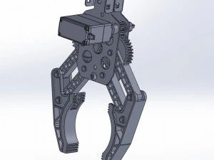 design model of gripper manipulator 3D Model
