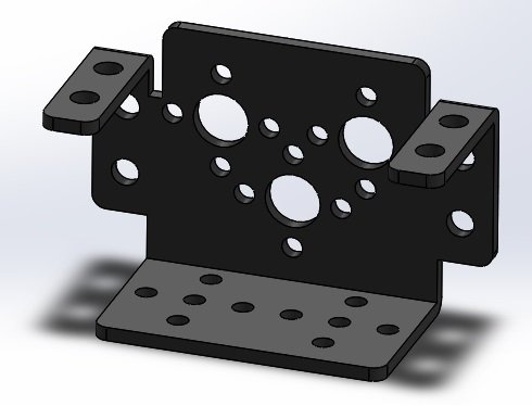 servo brackets Model do druku 3D .c4d .max .obj .3ds .fbx .stl .blend 