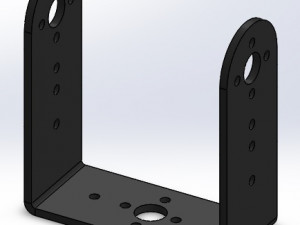 servo brackets Model do druku 3D