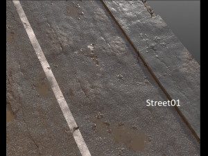 5 pbr damaged street textures texture CG Textures