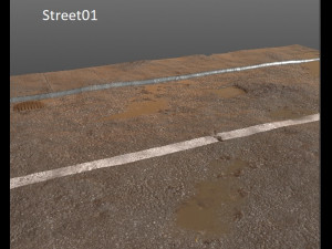 5 pbr damaged street textures texture CG Textures