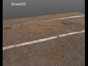 5 pbr damaged street textures texture CG Textures