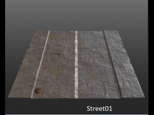 5 pbr damaged street textures texture CG Textures