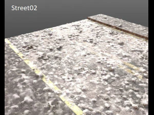 5 pbr damaged street textures texture CG Textures