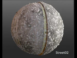 5 pbr damaged street textures texture CG Textures
