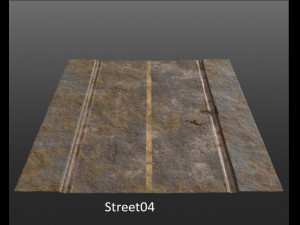 5 pbr damaged street textures texture CG Textures