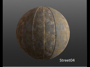 5 pbr damaged street textures texture CG Textures