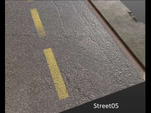 5 pbr damaged street textures texture CG Textures