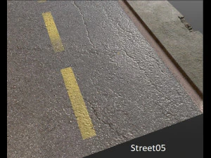 5 pbr damaged street textures texture CG Textures