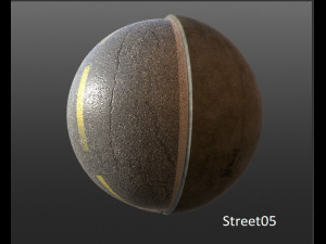 5 pbr damaged street textures texture CG Textures