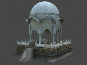 ancient temple 3D-Modell
