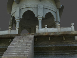 ancient temple 3D 模型