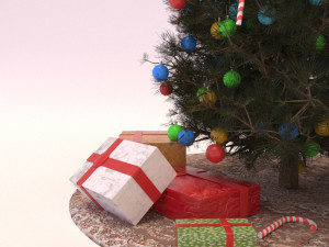 christmas tree 3D 模型