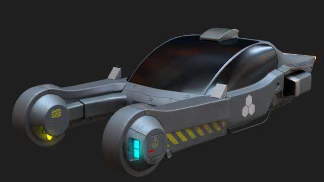 cyberpunk cars Modèle 3D .c4d .max .obj .3ds .fbx .stl .blend 