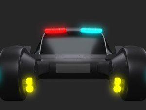 cyberpunk cars Modèle 3D
