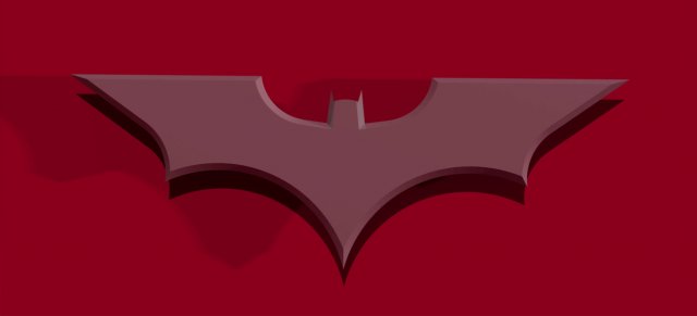 batarang model Modello di stampa 3D .c4d .max .obj .3ds .fbx .stl .blend 