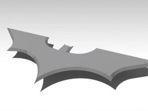 batarang model Modello di stampa 3D