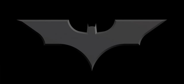 batarang model 1 3D-printmodel .c4d .max .obj .3ds .fbx .stl .blend 