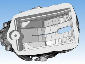 computer mouse skull 3D Print Model