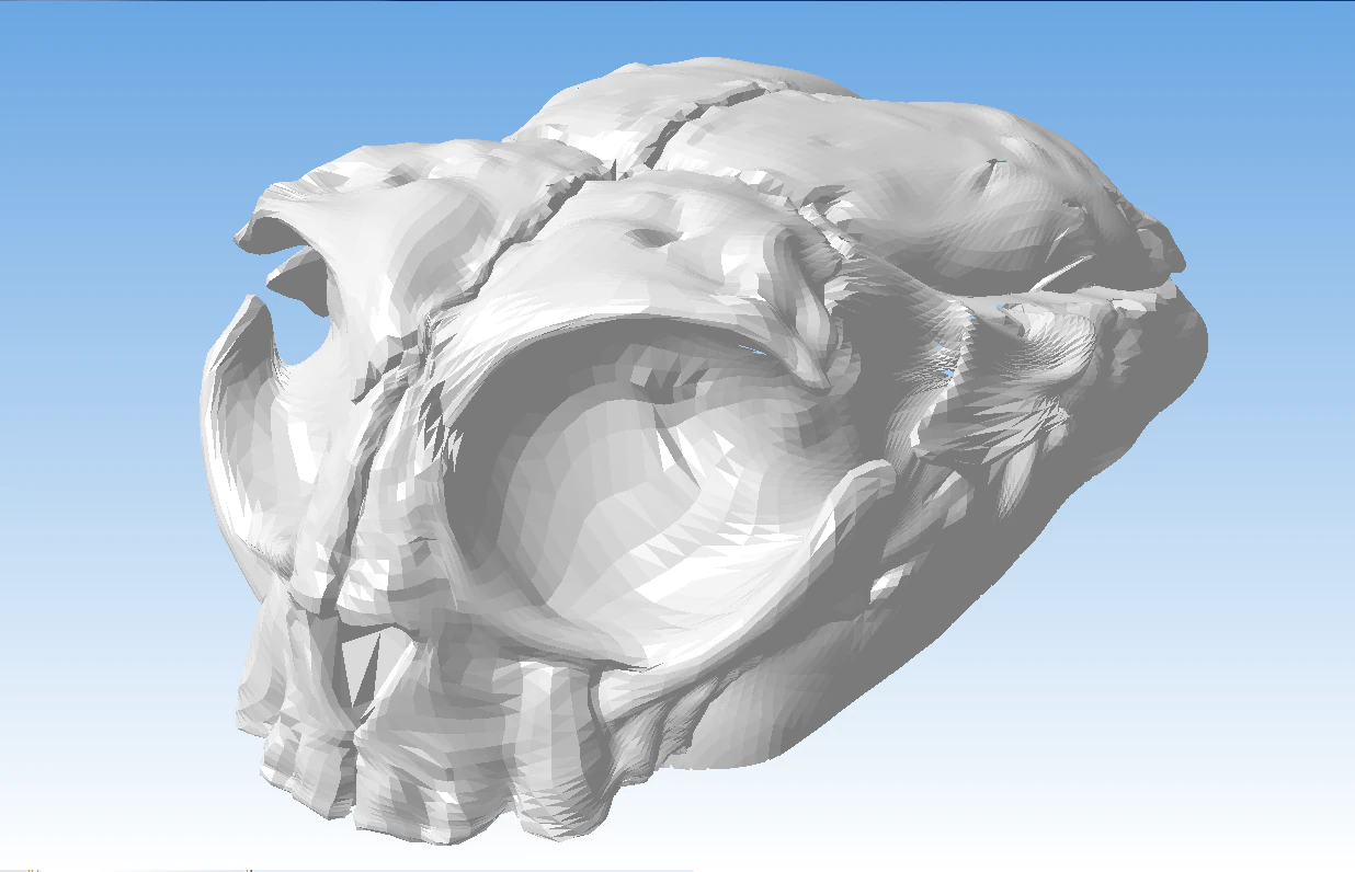 computer mouse skull 3D Print Model .c4d .max .obj .3ds .fbx .stl .blend 