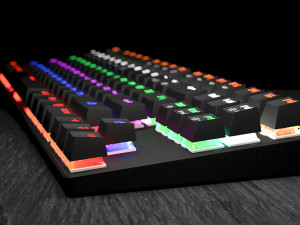 gaming keyboard 3D Model