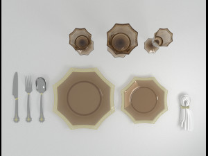 tableware Model 3D