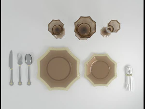 tableware 3D Model