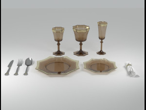 tableware Model 3D