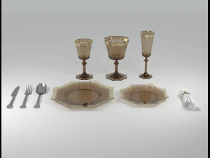 tableware 3D Model