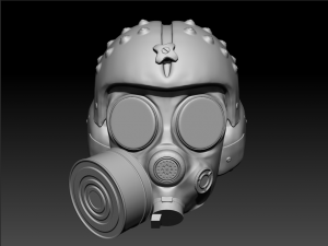 spartan helmet metro exodus 3D-printmodel