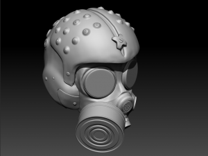 spartan helmet metro exodus 3D-printmodel