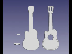 guitar 3D Model