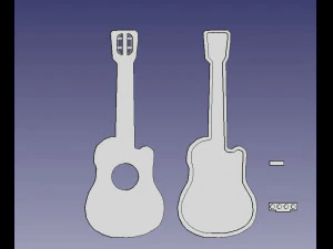 guitar 3D Model