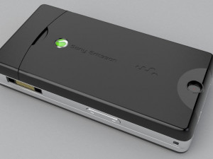 sony ericsson w205a Modelo 3D