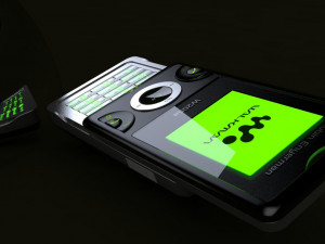 sony ericsson w205a Modelo 3D