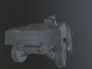 humvee 3D Model