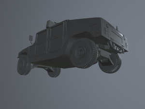 humvee 3D Model