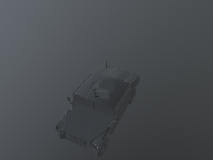 humvee 3D Model