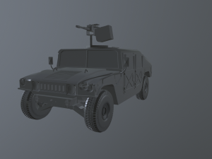 humvee 3D Model