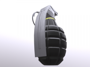 granade mk2 3D Model