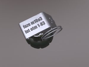 granade mk2 3D Model
