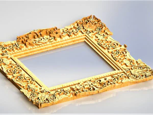 frame for pictures ready for 3d printing and cnc machining 3D Print Model