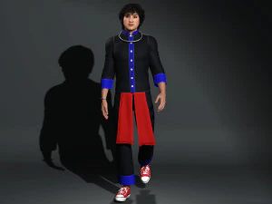 Tsho hlua nraug hmoob Modello 3D