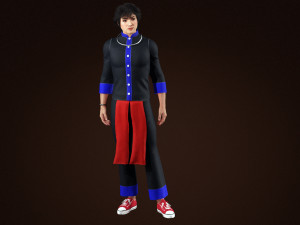 Tsho hlua nraug hmoob 3D Model