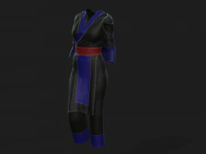 Nkauj hmong suit 3D Model