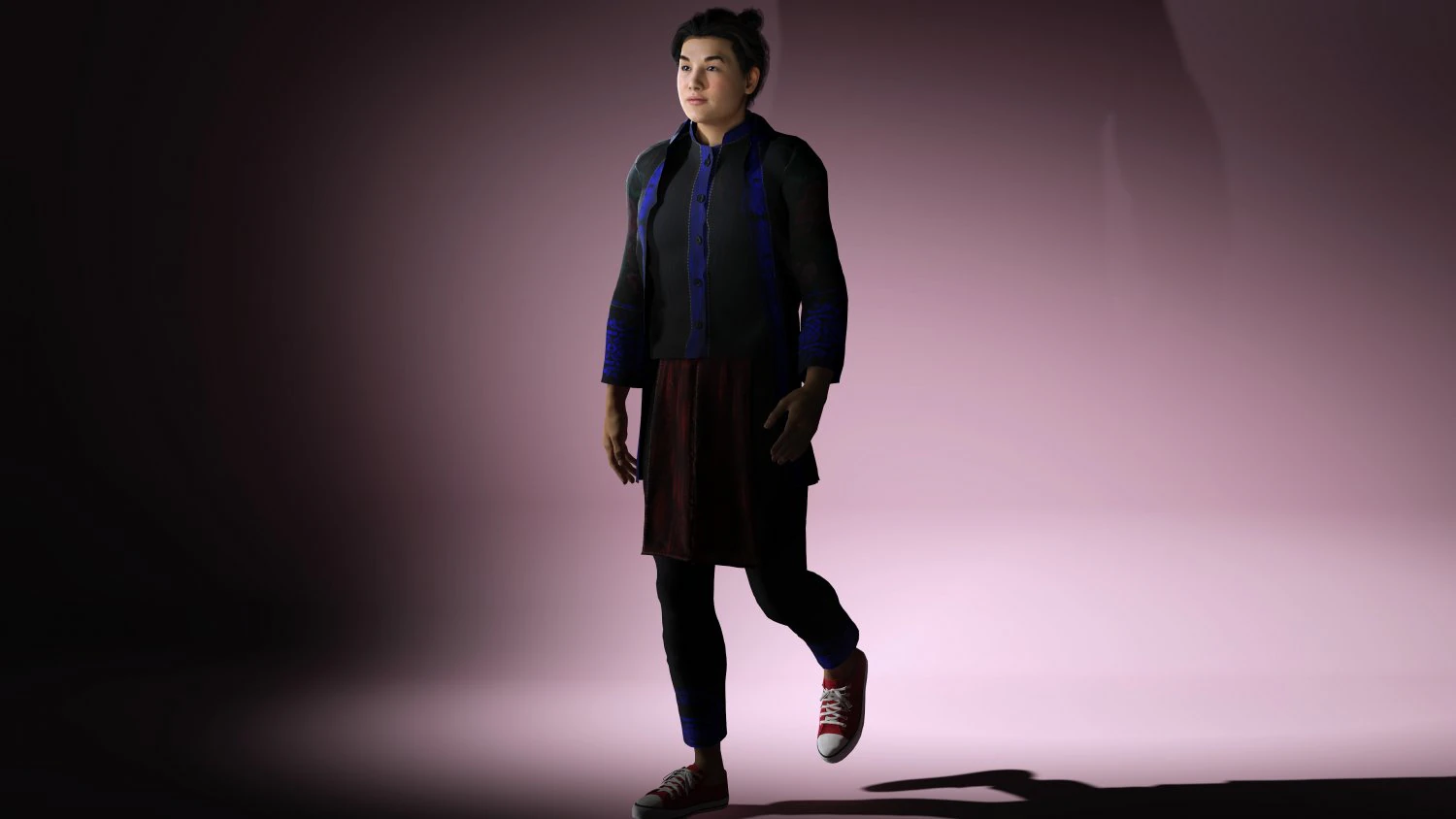 Nraug hmong suit 3D Model .c4d .max .obj .3ds .fbx .stl .blend 
