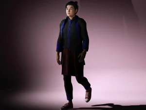 Nraug hmong suit 3D Model