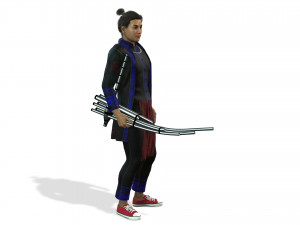 Nraug hmong suit Model 3D