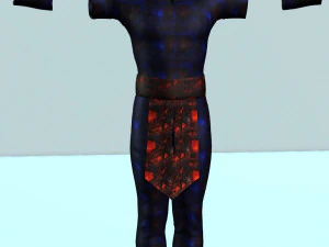 Hmong traditions and Action suit 3D Model