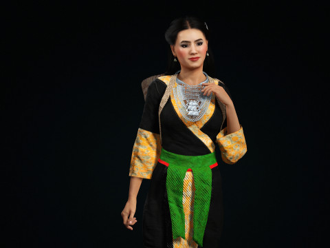 Hmong fashion 3D Model